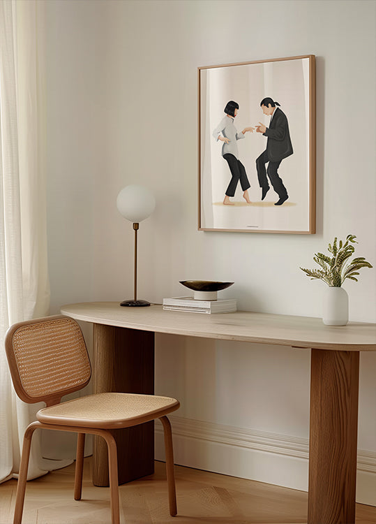 Ficción pulpa Póster