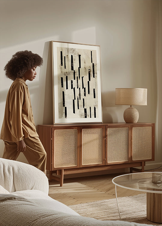 Líneas mínimas Póster