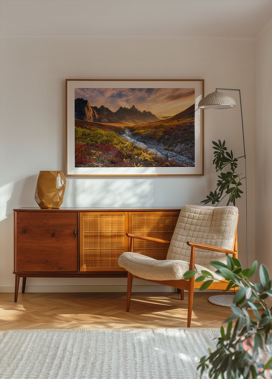 Paraíso de montaña Póster