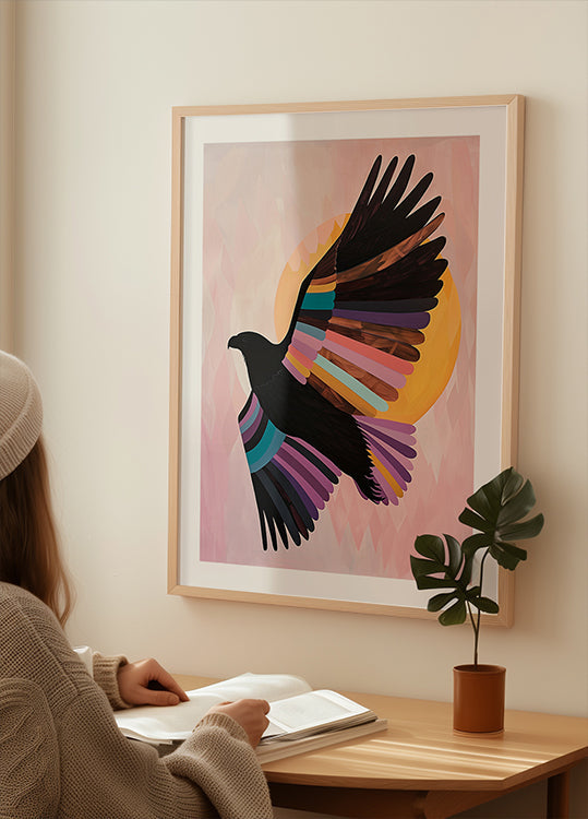 Póster Pájaro despierto