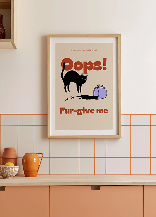 Póster Fur-dame