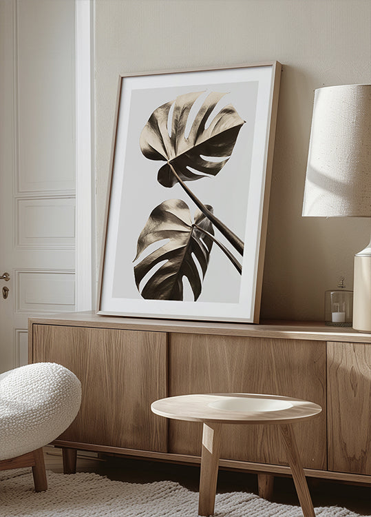 Monstera Oro 08 Póster