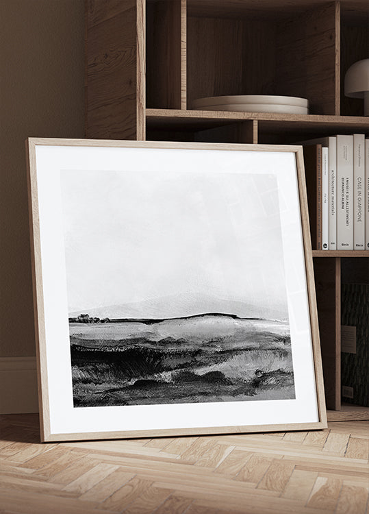 Mono Paisaje No1 Póster