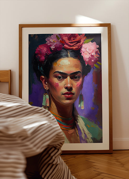 Elegancia vibrante Póster