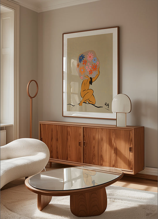 Mundo sobre sus hombros Póster