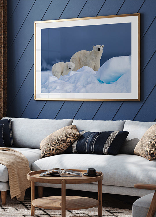 Mamá y bebé Póster