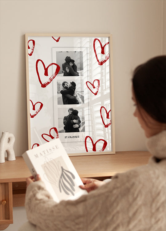 Collage de fotos de mi primer año Póster