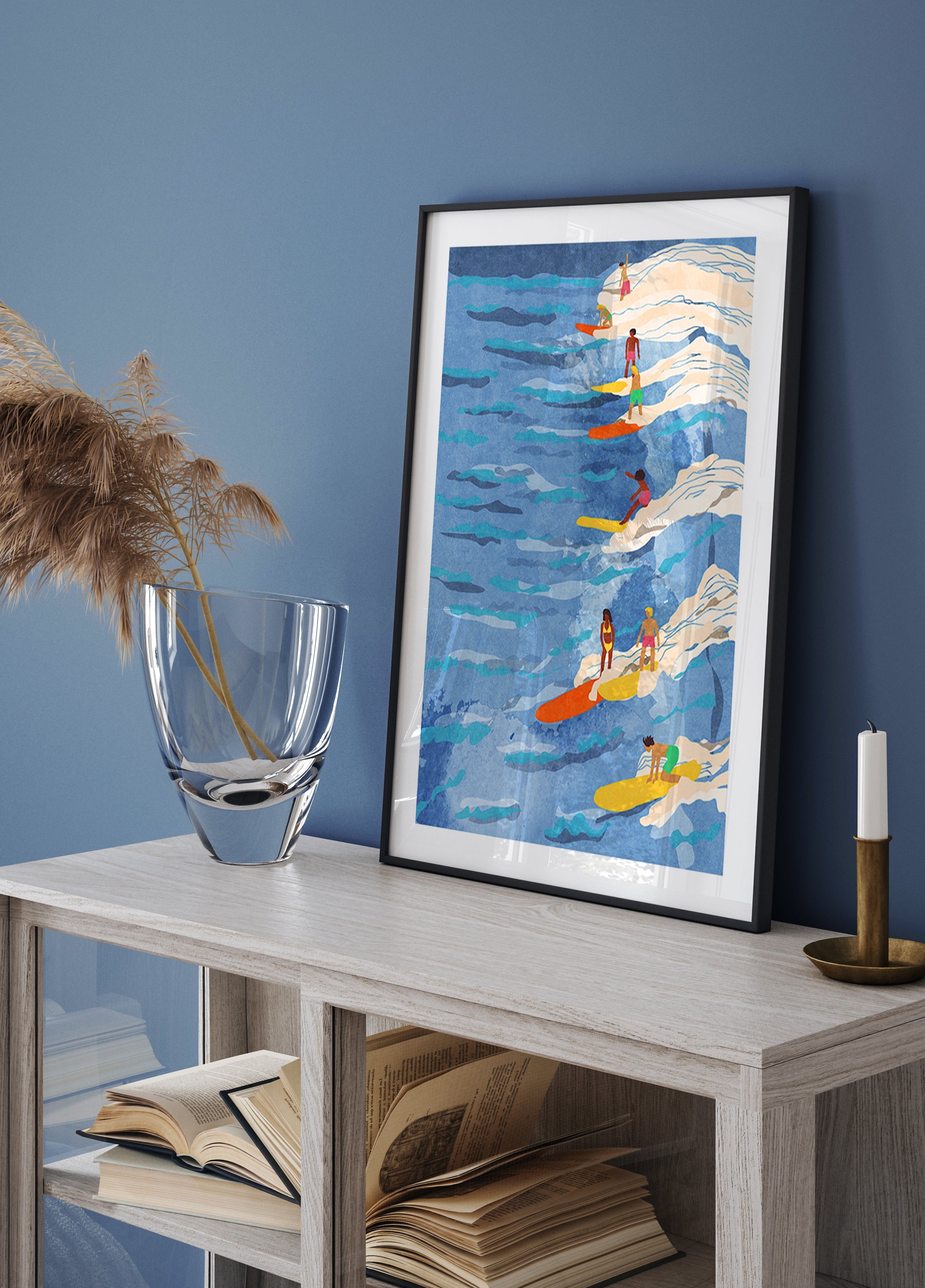Póster Surf frío