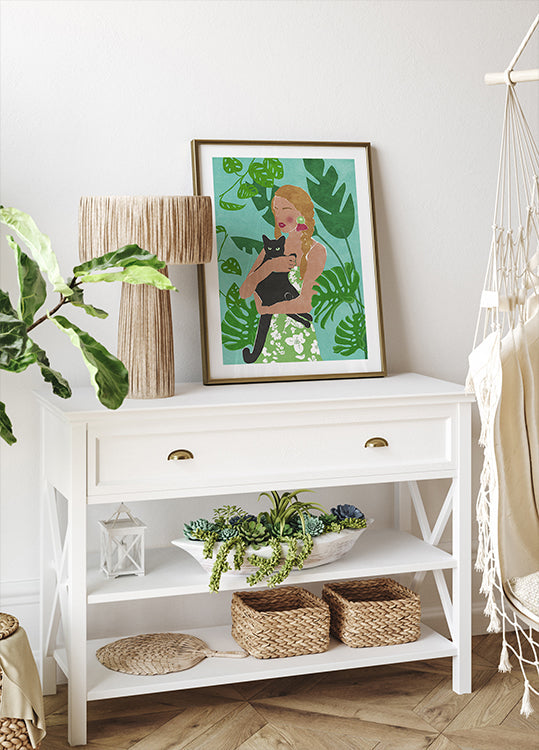 Amante de los gatos Póster