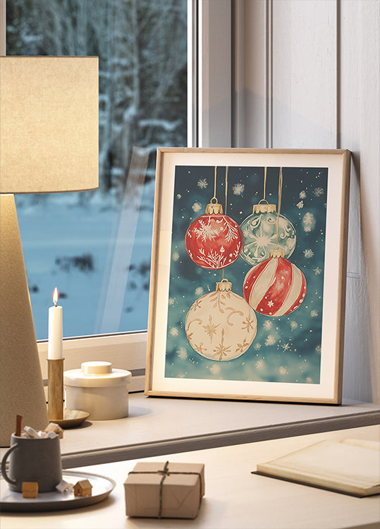 Adornos Navideños No.3 Póster