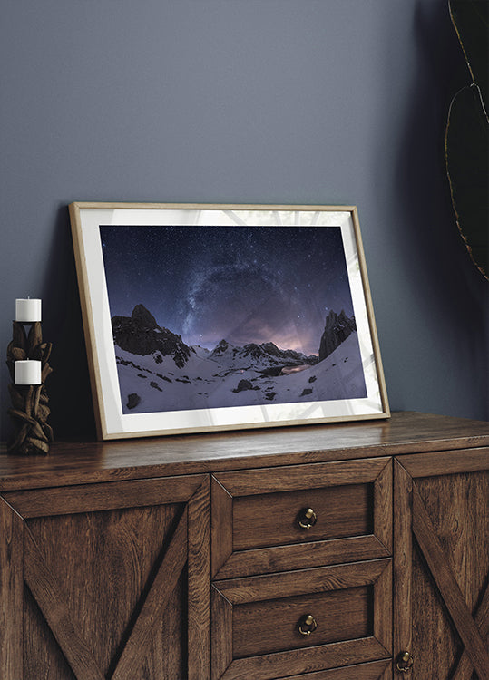 vía de invierno Póster