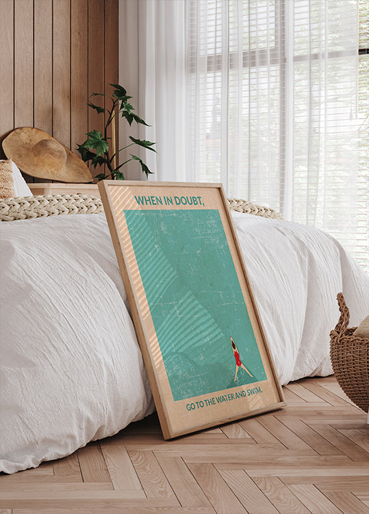 Arte de pared estándar de aguas abiertas