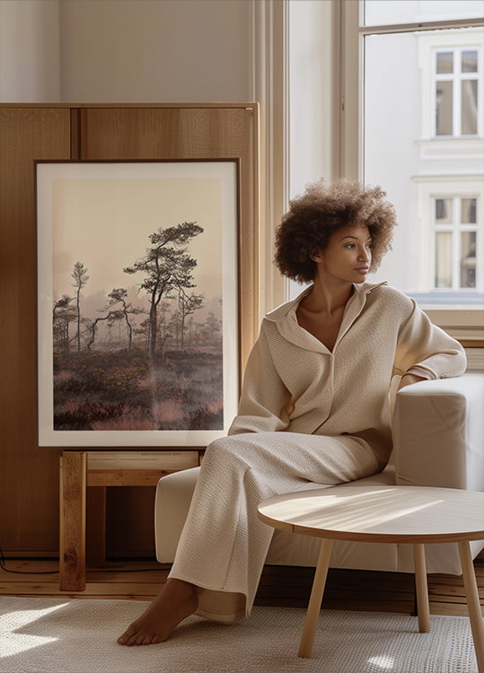 Póster Árboles esculturales