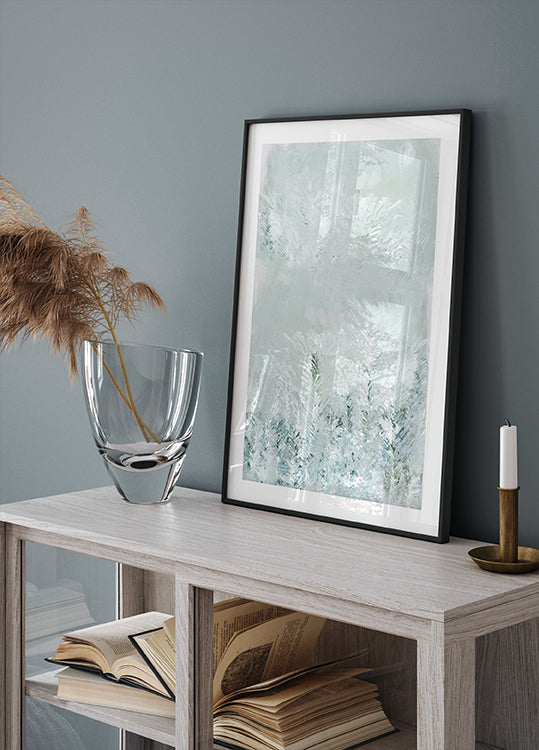 Winter White Forest Scene 2 Plakat