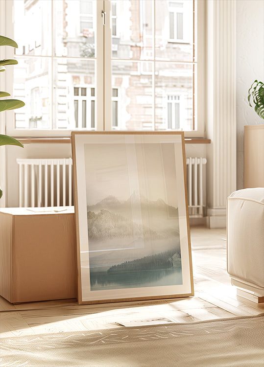 Paisaje de vainilla III Póster