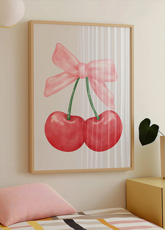 cerezas rojas