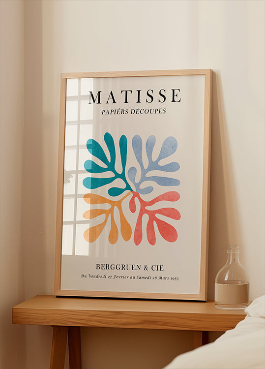 Cartel floral Matisse 4