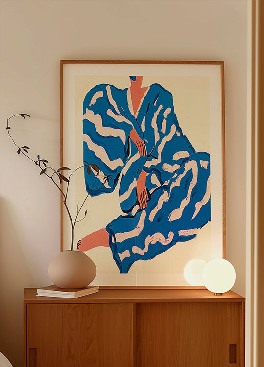 Retrato Indigoreverie Póster