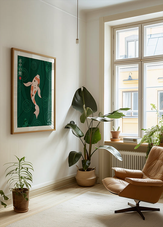 Suichū no koi Póster