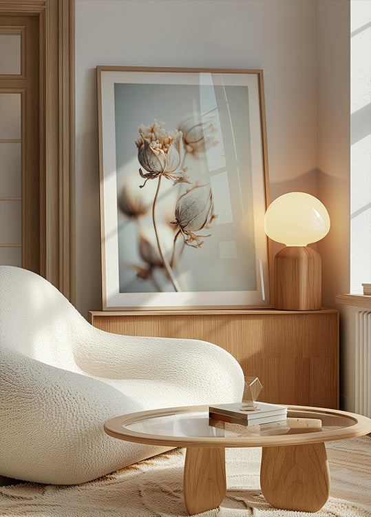 Póster Flores delicadas