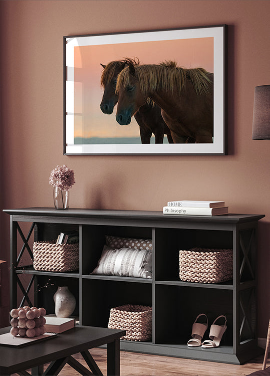 Mirando hacia adelante Póster