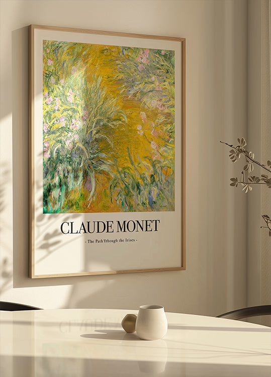 El camino a través de los lirios Póster