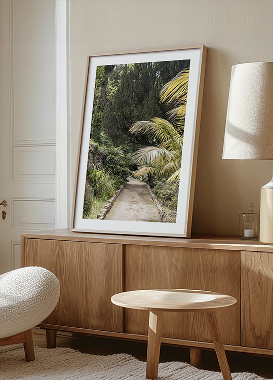 Paseo tropical Póster