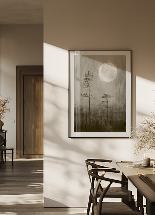 Páramo a la luz de la luna Póster