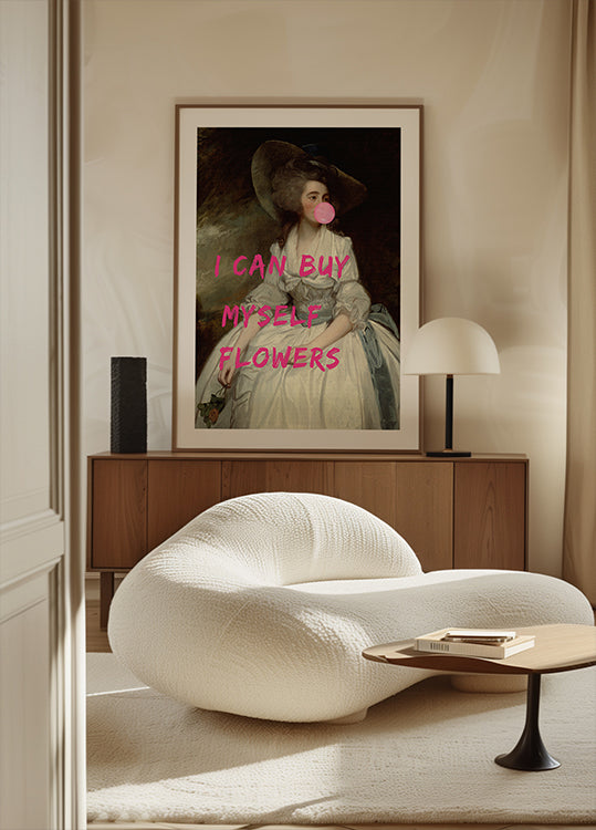 Puedo comprarme flores Póster