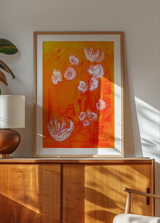 Dreamgarden6 Ocre Póster