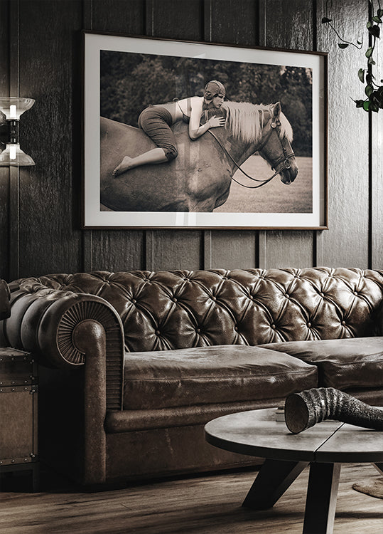 A las carreras Póster