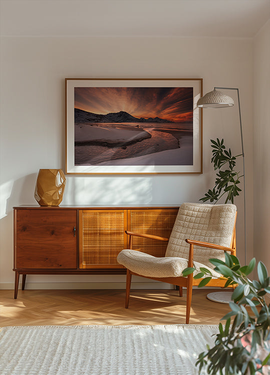 Atardecer dorado