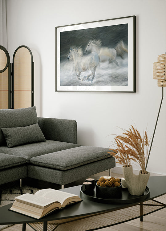 galopar en un duelo Póster