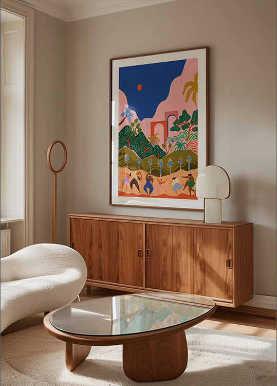 Bailando en el paraíso Póster