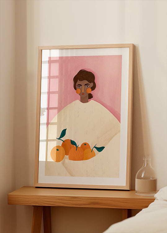 La mujer de las naranjas Póster