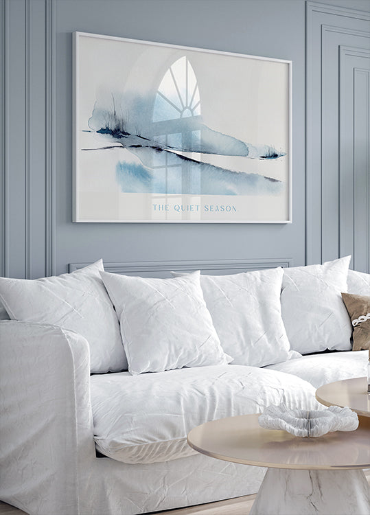 La temporada tranquila Póster