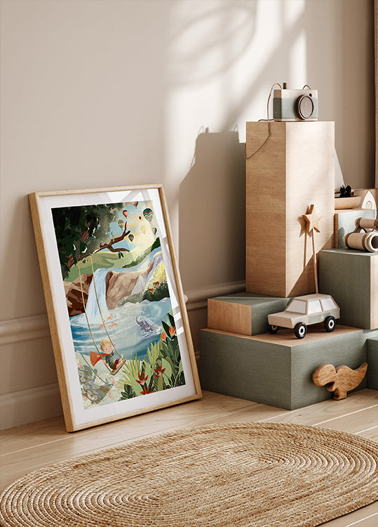 Sueños de columpio Póster