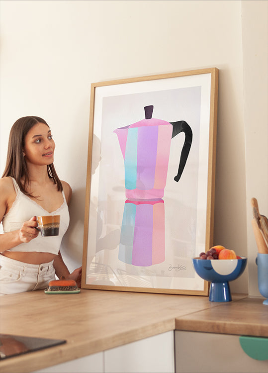 Café exprés Buongiorno Póster