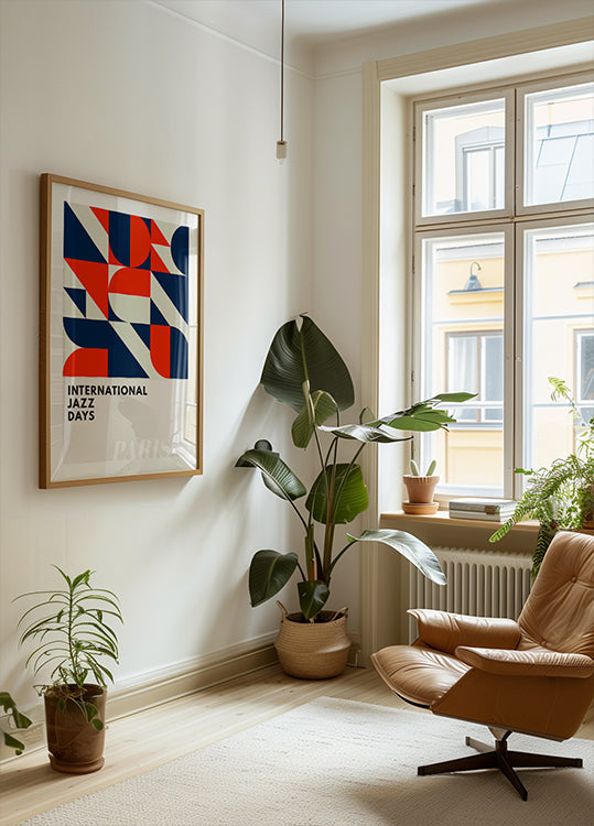 Póster Días de Jazz de París