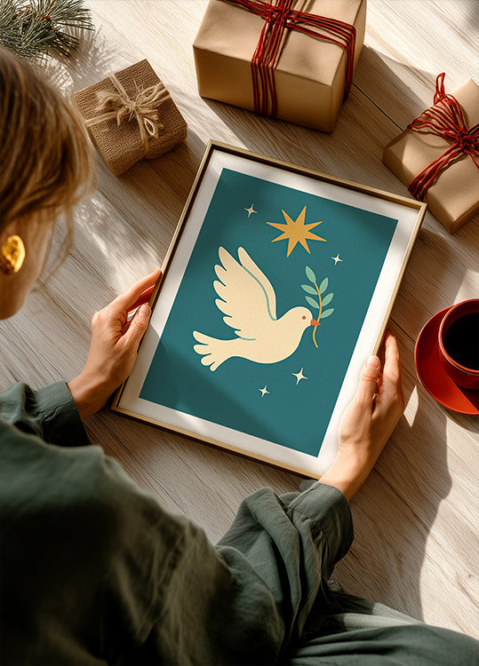 Paloma de la paz Póster