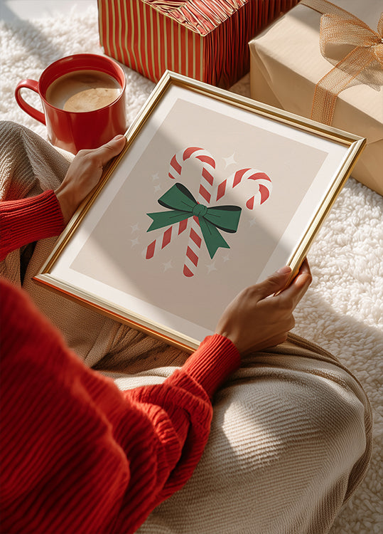 Bastones de caramelo navideños (NUEVO)