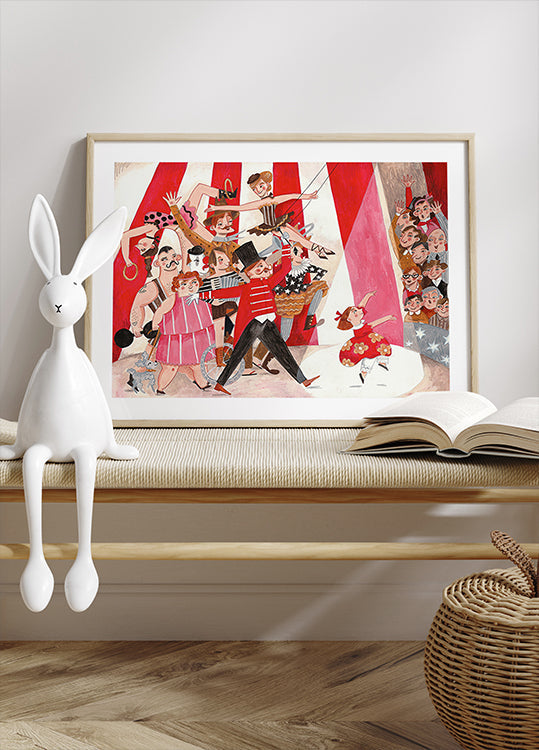 Póster Circo en la ciudad