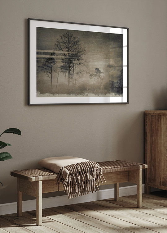 Postal antigua Póster