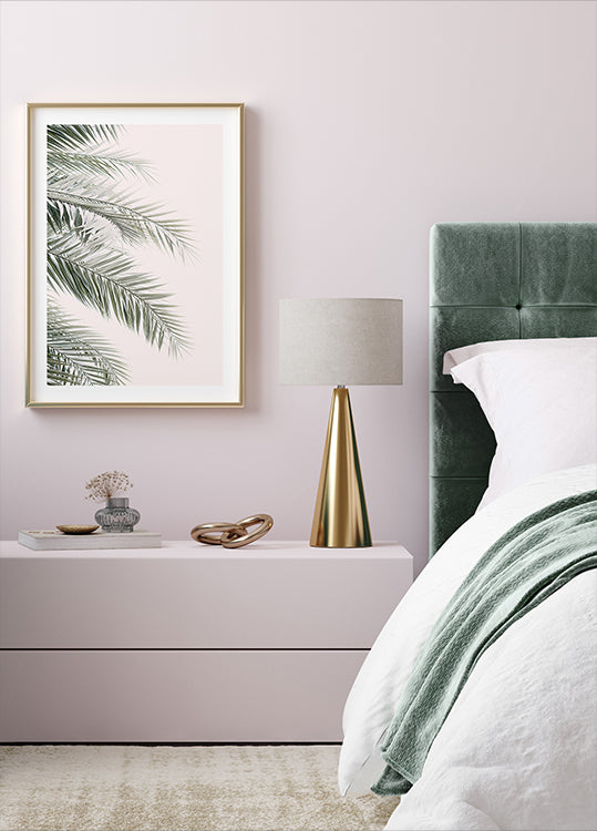 Hojas de palma ruborizadas (NUEVO)