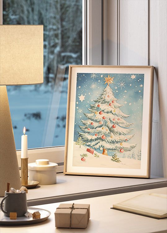 Árbol de Navidad No.1 Póster