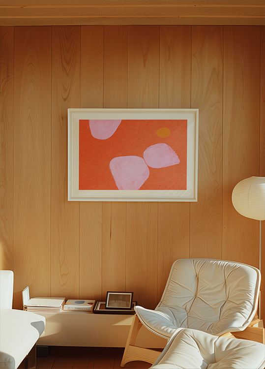 Guijarros pastel Póster