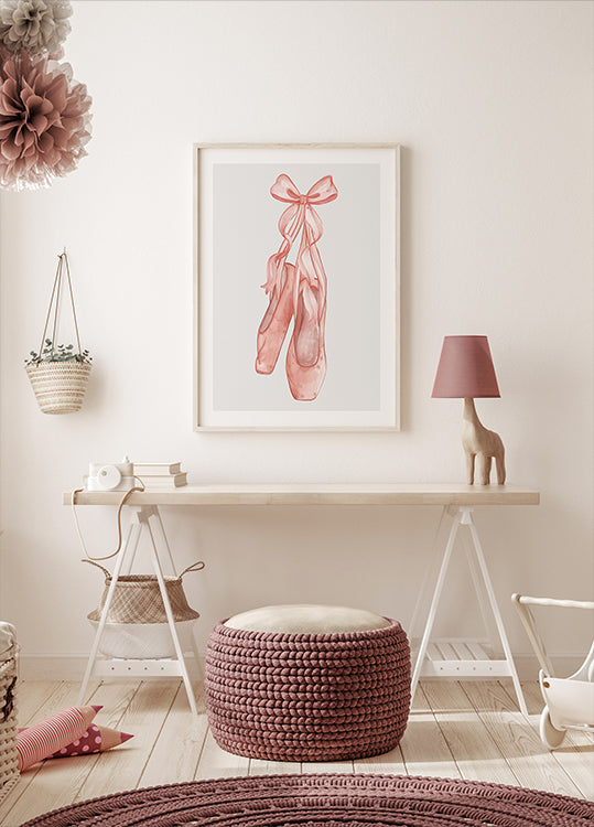Zapatillas de ballet Póster