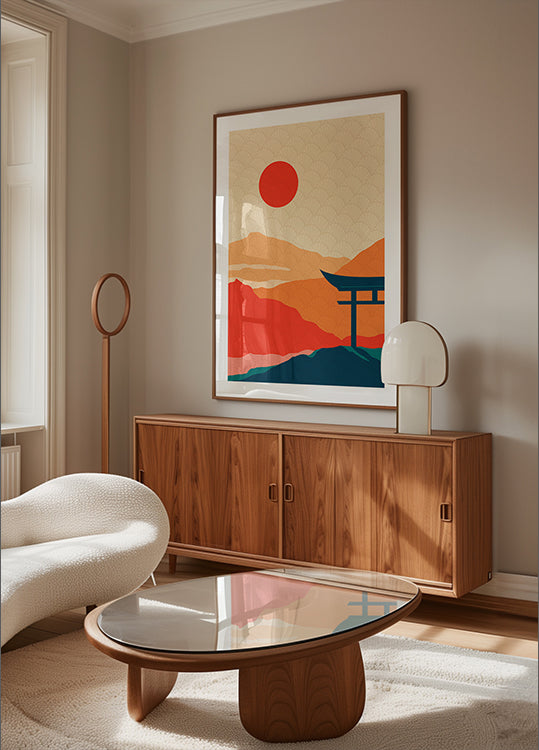 Delicia del atardecer Póster