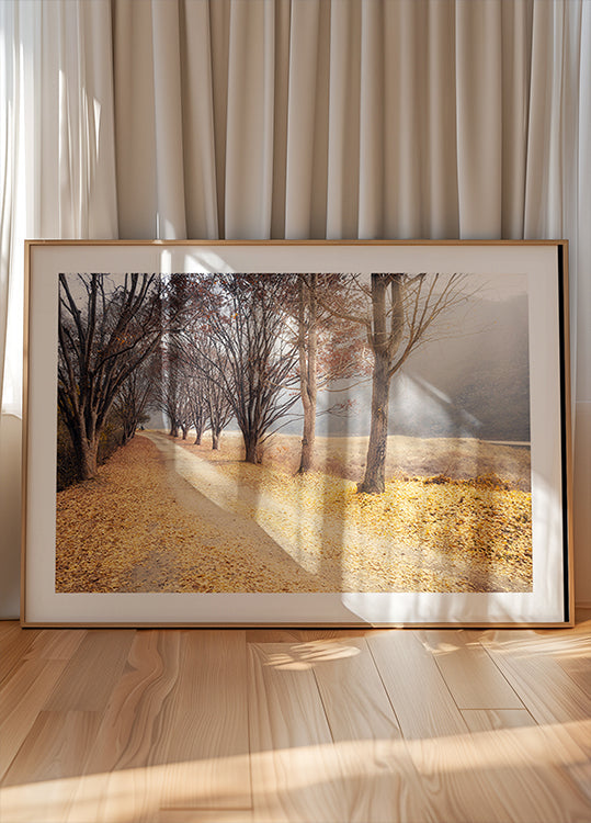 Póster En pleno otoño