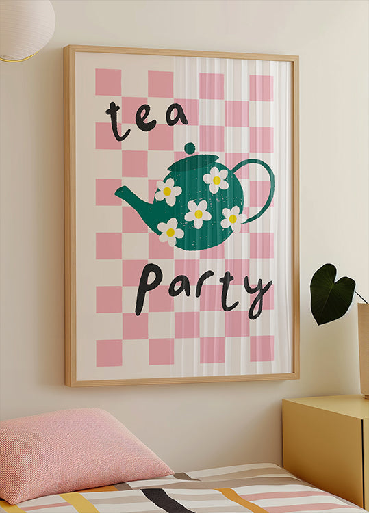 Póster Fiesta del té